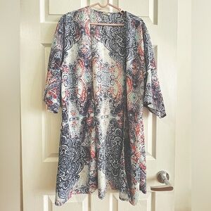 GARAGE Floral Kimono Robe